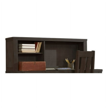 UPC: 0796995080232 | Hillsdale Highlands Rustic Wooden Hutch for Kid Desk in Espresso