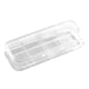 thumbnail image 2 of mfyjkho Estuche transparente de plástico de doble capa con tapa|4 insertos extraíbles para reglas|diseño multirejilla|compartimentos para lápices|borradores y clips, 2 of 6
