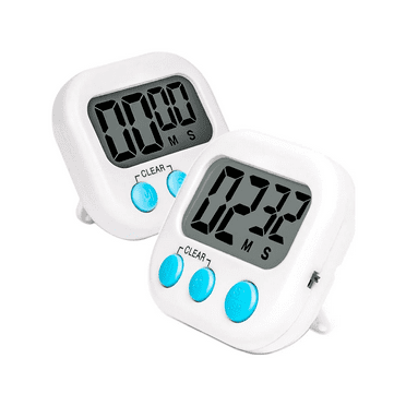 CCOCC Digital Kitchen Timer,Large Screen Timer with Countdown and Count Up Function,Multi-Functional Cooking Timer with Loud Alarm