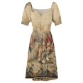 thumbnail image 5 of Aubusson Antique French Tapestry Print Sleeveless Dress dresses for special events women's summer dress 2024, 5 of 6