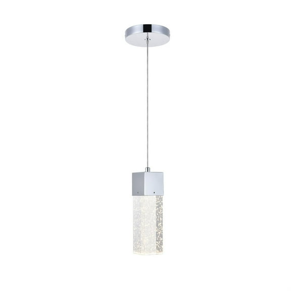 Novastella 1 light Chrome LED Pendant