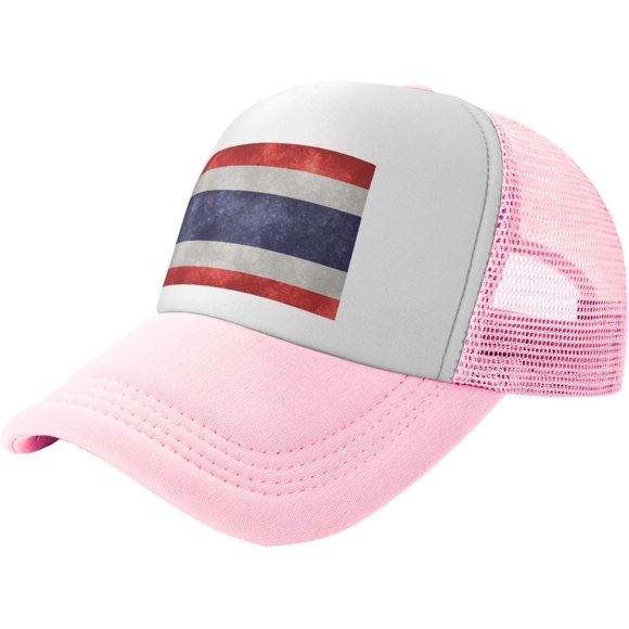Flag of Thailand Mesh Back Trucker Cap Baseball Cap