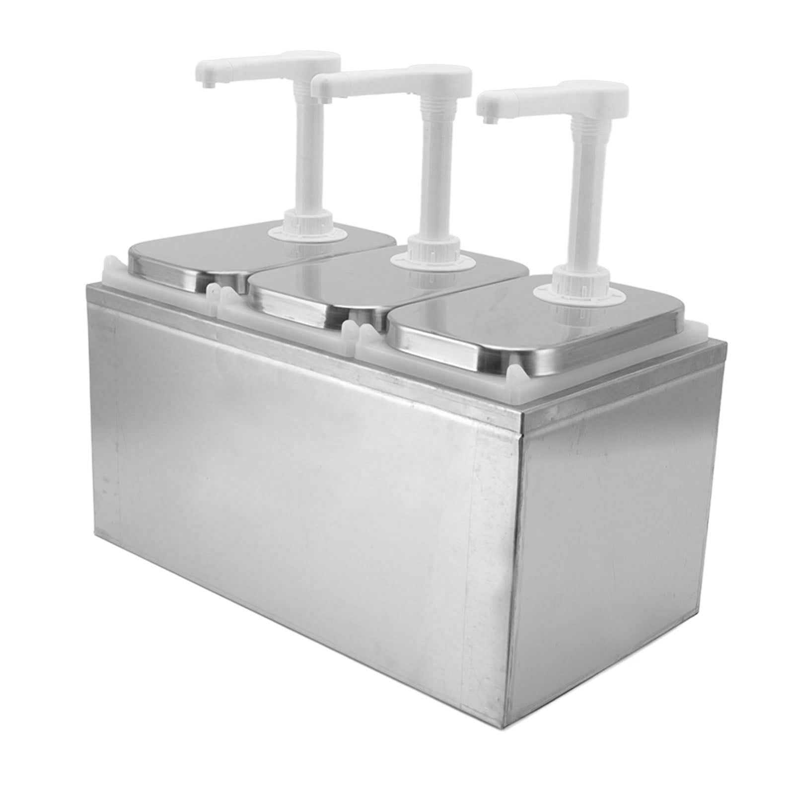 Condiment Pump Station, Well Constructed Sauce Dispenser Pump For Home