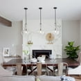 thumbnail image 6 of Yirtree Simple Deluxe 6ft Extension Hanging Lantern Pendant Light Lamp Cord Cable E27 Socket (No Bulb Included) On/Off Switch, 1 Pack, White, 6 of 8