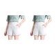 thumbnail image 1 of Pantalones cortos acampanados Sonducket Blanco XS 2Conjunto, 1 of 6