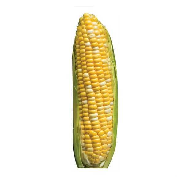 Cardboard People Corn on The Cob Life Size Cardboard Cutout Standup