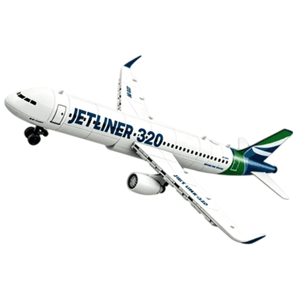 Airplane A320 plane technic building toys sets ,city airplane airliner building blocks compatible with Lego-technic (129pcs)