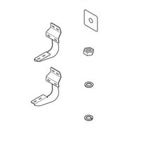 Raptor Rb 0301 Bk Slide Track Bracket Kit Fits select: 2015-2022 FORD F150, 2017-2022 FORD F250