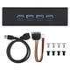 thumbnail image 1 of 4071-3007 Unidad de disquete AF USB 3.0 de 4 puertos Soporte de panel frontal de expansión del panel frontal, 1 of 8