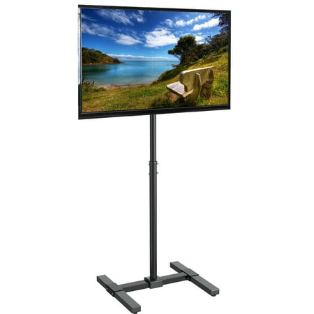 VIVO Display TV Floor Stand Height Adjustable Mount for Flat Panel Screen 13