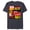 Navy Heather, variant on Disney and Pixar’s Cars Sis of the Birthday Champ Party - Short Sleeve Blended T-Shirt for Adults - Customized-Denim Snow Heather