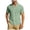 Green, variant on Shirt for Men Men's Linen Vintage Pattern Old Style Shirt Casual Short Sleeve Button Down Retro Shirts Size XXL,(Blue XXL)