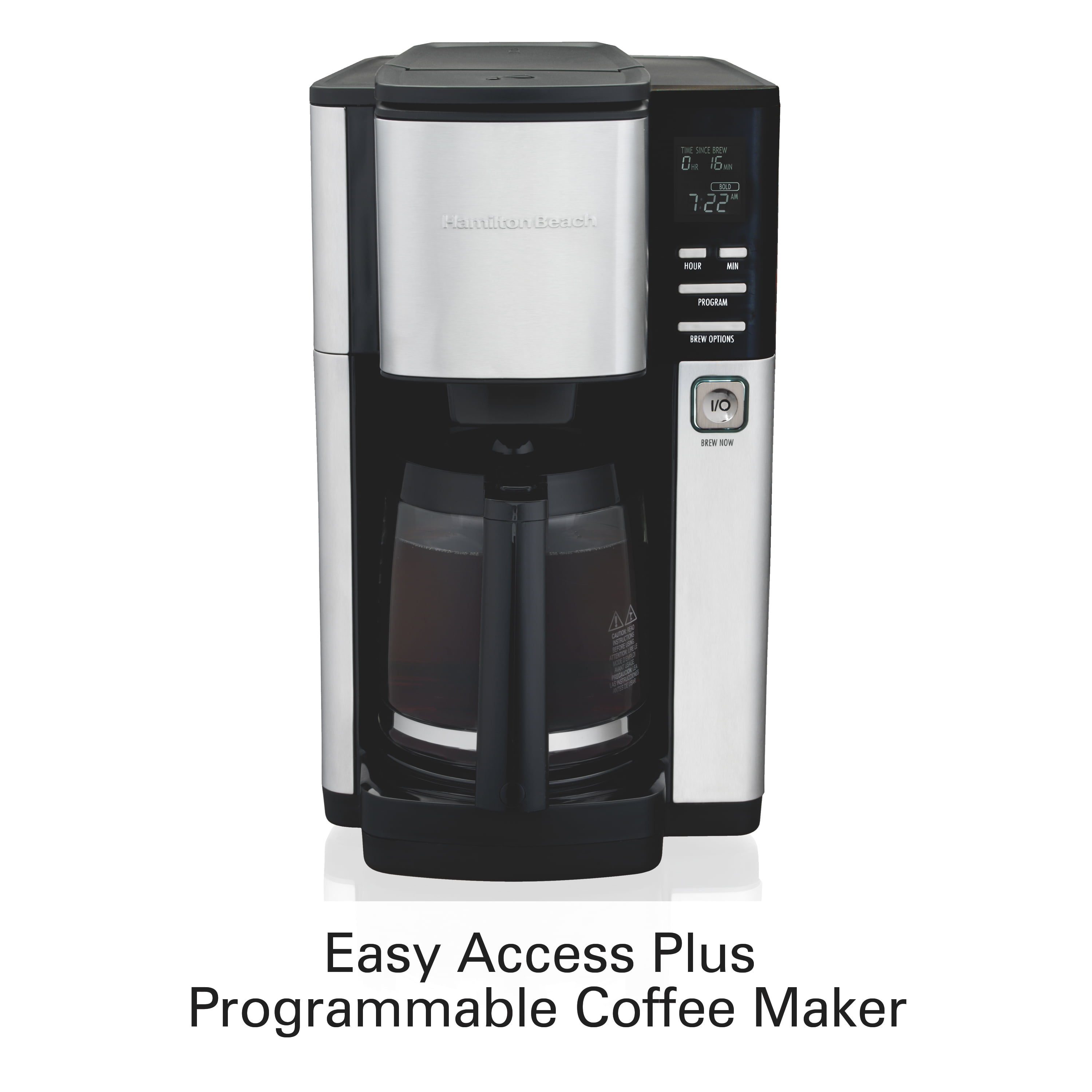 Hamilton Beach Programmable Easy Access Plus Coffee Maker Hamilton Beach Programmable Easy Access Plus Coffee Maker