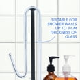 thumbnail image 6 of Bamodi Shower Caddy Hanging Stainless Steel Rustproof 2-Tier Shower Shelf, 6 of 8