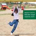 thumbnail image 4 of Empuñaduras de seguridad para parques infantiles SELEWARE, metal verde, 43 cm, paquete de 6, 4 of 7