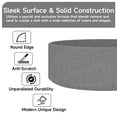 thumbnail image 5 of CASAINC 17" Concrete Round Bathroom Vessel Sink with Drain, Mottled Bluish Gray, 5 of 8