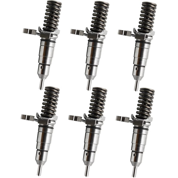 Seapple New 6 PCS Fuel Injector 127-8218 1278218 Compatible with Caterpillar CAT 3116 3216 525B 535B 950G 960F 962G