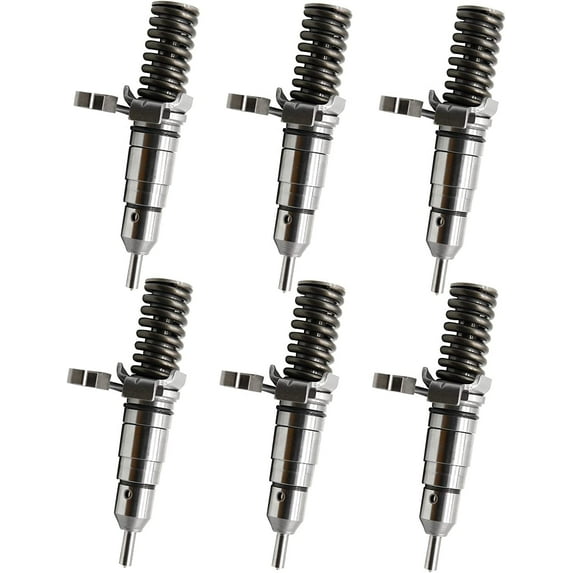 Seapple New 6 PCS Fuel Injector 127-8218 1278218 Compatible with Caterpillar CAT 3116 3216 525B 535B 950G 960F 962G