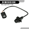 thumbnail image 4 of Unique Bargains Car Rear View Back Up Camera No.56054041AD for Ram 1500 2500 3500 2010 Plastic Black, 4 of 7