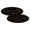 Black Gold, variant on Signs ByLITA Oval Por Favor Quitarse Los Zapatos Thank You Sign (Navy Blue/White) - Small (2 Pack)