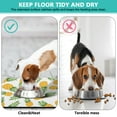 thumbnail image 4 of Tropical Pineapple Dog Food Mat, Absorbent Waterproof Pet Feeding Mat, Non-Slip, Quick Dry, Easy Clean, Washable with Summer Exotic Fruit Print, 4 of 7