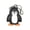 random penguins, variant on Owl Shaped Keychain with Push Bubble Buttons, Stress Relief for Adults, Portable Sensory Toy for Bac