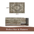 thumbnail image 2 of -Runner Rug X Rugs for Living Room- Machine Washable Rug-Soft Living Room Rug-Vintage Non Slip Carpet-Rugs for Bedrooms Dining Office, 2 of 7