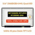 thumbnail image 2 of Applies to LCD Screen Ne156qhm-ny1 Ny2 15.6 Inch Qhd 165hz, 2 of 4