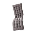 thumbnail image 3 of Comfortable Polyester Garden Recliner Cushion Thickened Mat Outdoor Indoor Cushion Rocking Chair Thicken Grey B, 3 of 8