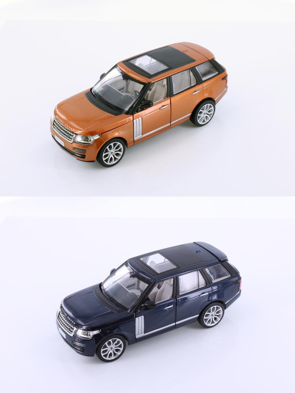 Showcasts Land Rover Range Rover Diecast Car Set - Box of 4 1/24 scale ...
