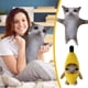 thumbnail image 1 of Muñeca de peluche Banana Catt - Peluche elástico suave para aliviar el estrés y el confort, de una sola pieza, 1 of 2