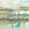 thumbnail image 2 of Goldberger, Jennifer 26x26 Gold Ornate Wood Framed with Double Matting Museum Art Print Titled - Fresh Landscape I, 2 of 4
