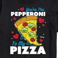 thumbnail image 3 of Toy Story - You're The Pepperoni To My Pizza - Men's Short Sleeve Graphic T-Shirt, 3 of 5