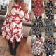 thumbnail image 1 of Vestidos de fiesta de Navidad para mujer, minivestido con columpio de Papá Noel, muñeco de nieve, 1 of 5