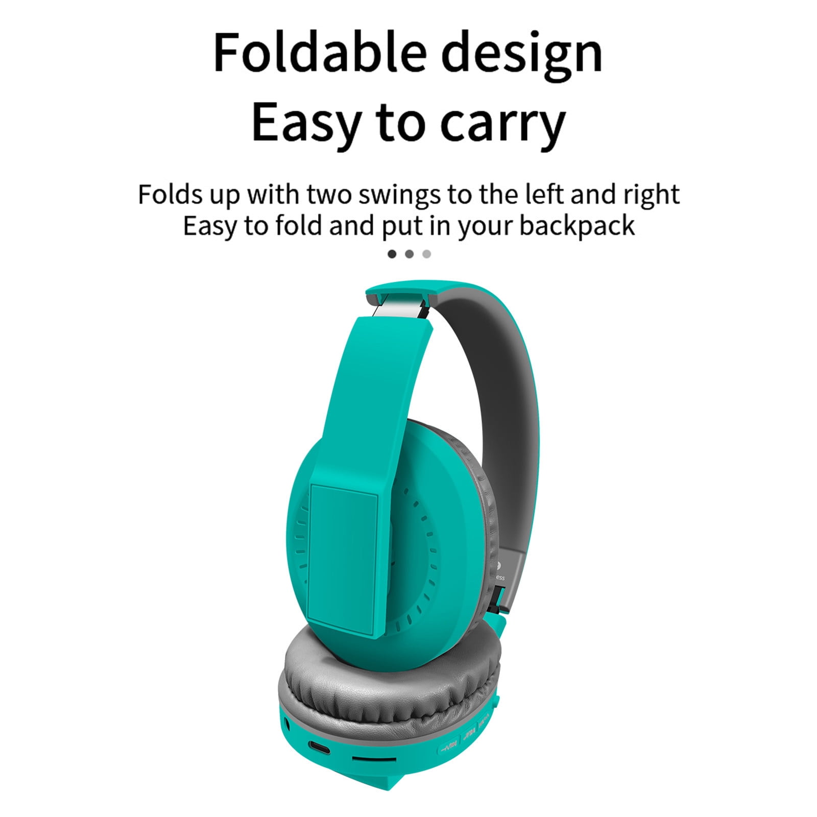 Bluetooth Earbuds Headset – 5.3 Wireless Bluetooth Headset, Full-Ear Heavy Plug-In Card, Foldable And Telescopic Plug-In Cable For Communication