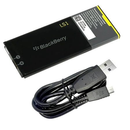 Original LS1 Battery For BlackBerry Z10 + ASY-18683 MicroUSB Cable - 100% OEM in Non-Retail