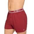 thumbnail image 4 of Champion Men’s Knit Boxers – 5 Pack Cotton Flex Underwear, Relaxed Fit with Button Fly, Sizes S–2XL, 4 of 5