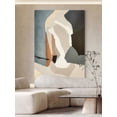 thumbnail image 6 of Hand Painted Oil Painting Original Art Geometric Pattern Living Room Entrance Decoration Painting Abstract Modern Wall Art Decor, 6 of 9