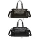 thumbnail image 2 of Qarigey Bolso de hombro de gran capacidad multifunción de cuero de mensajero Vintage, bolsos de mano, maletín de documentos de oficina para Fitness, Envolturas para manijas de equipaje Marrón Qarigey AP015008-02, 2 of 6