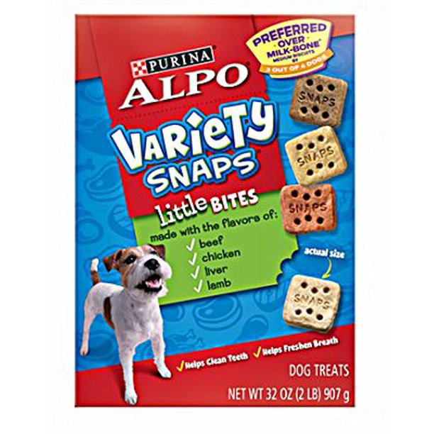 American Distribution 00392 Alpo Variety Snaps Little Bites Dog Treats