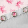 thumbnail image 4 of Homewish Kawaii Ribbon Bowknot Black Out Curtains for Teens Boys Girls,Dreamy Princess Curtains Pack of 2 (42x63 Each),Cute Bow Bedroom Curtains,Lightweight Room Decor, 4 of 6