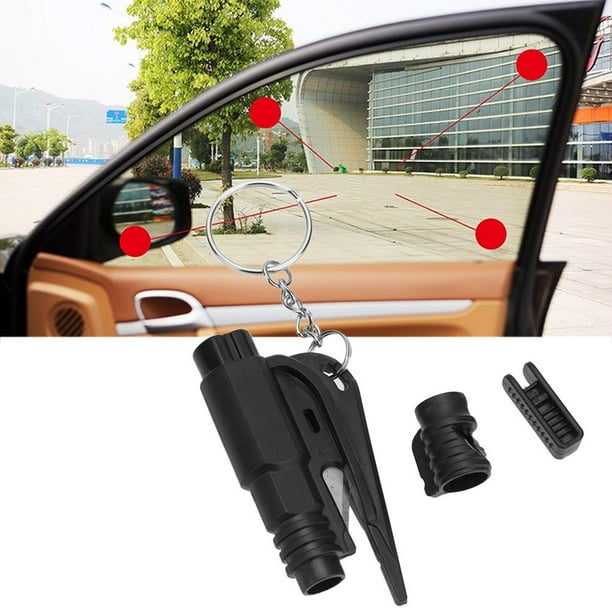 Mini martillo de seguridad de emergencia para ventana de coche, herramienta de escape para rompecristales Tmvgtek 1dp6gs3zd4db9jx5