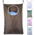 thumbnail image 1 of New Home Storage Hanging Bags Large-capacity Laundry Bags Behind The Doors Portable Durable Oxford Bags, 1 of 5
