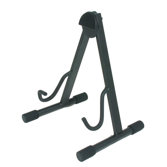 QUIK LOK Low "A" frame ELECTRIC guitar stand - BLACK