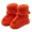Orange, variant on Baby Sneakers Crochet Knitting Sneakers Buckle Baby Shoes Handmade Infant Footwear Delicate Design For Newborn Wear ,0-6 Months