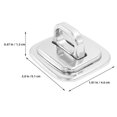 thumbnail image 4 of 1 Set Laptop Anchor Plate Anti Theft Lock Slot Laptop Cable Lock Anchor Laptop Accessory, 4 of 4