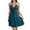 a-Navy21, variant on Womens Halter Neck V Neck Ruched Bust Tiered Solid Color Mini Dress Casual Flowy Sundress For Beach Vacation Date Night Summer Wear Yellow L