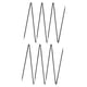 thumbnail image 4 of Kits de reemplazo de postes de carpa, varilla de fibra de vidrio, preensamblados, postes de carpa negros para 32 m para una sola persona, 4 of 9