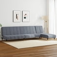 thumbnail image 1 of vidaXL 2 Piece Sofa Set Dark Grey Velvet, 1 of 5