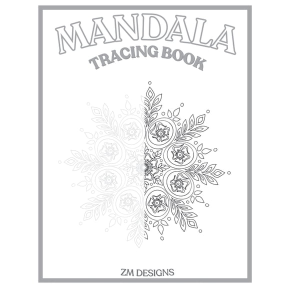 Mandala Tracing Book, (Paperback)